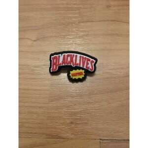 Shoe Charm "Black Lives Matter" Multi-Color